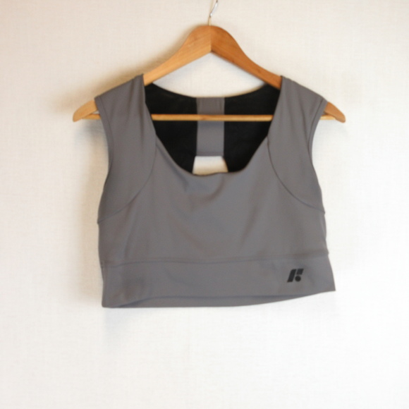 Gray Sports Bra - Picture 1 of 9